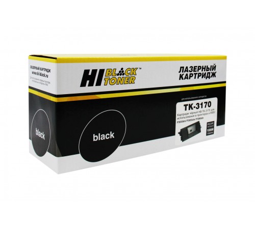 Тонер-картридж Hi-Black (HB-TK-3170) для Kyocera P3050dn/P3055dn/P3060dn, 15,5K, с/ч 93927109