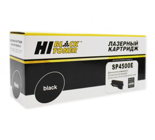 Тонер-картридж Hi-Black (HB-SP4500E) для Ricoh Aficio SP 3600DN/SF/SP3610SF/SP4510DN/SF, 6K 407341