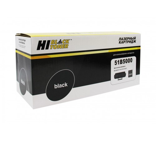 Тонер-картридж Hi-Black (HB-51B5000) для Lexmark MS/MX317/417/517/617, 2,5K 1504026