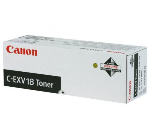 Тонер Canon iR 1018/1022/1024 (O) C-EXV18, BK 9956713