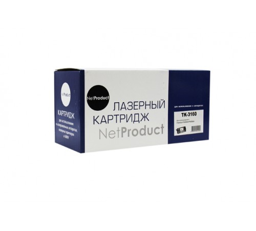 Тонер-картридж NetProduct (N-TK-3160) для Kyocera P3045dn/P3050dn/P3055dn, 12,5K, с/ч 939271030