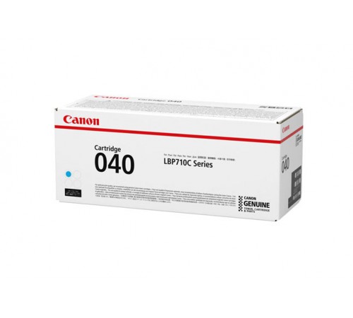 Тонер-картридж 040 C Canon i-SENSYS LBP712Cx 5.4К (О) голубой 0458C001 0458C001