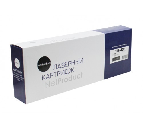 Тонер-картридж NetProduct (N-TK-435) для Kyocera TASKalfa180/181/220/221, 15K 40109170