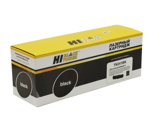 Тонер-картридж Hi-Black (HB-TN-241Bk) для Brother HL-3140CW/3150CDW/3170CDW, Bk, 2,5K 9990100910