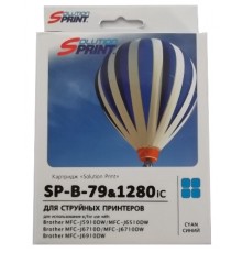 Картридж Sprint SP-B-1280 iC (совместимый, голубой, 1200 стр.)