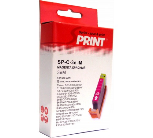 Картридж Sprint SP-C-3eiМ (совместимый, пурпурный, 290 стр.)