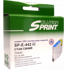 Картридж Sprint SP-E-442iС (совместимый, голубой, 450 стр.)