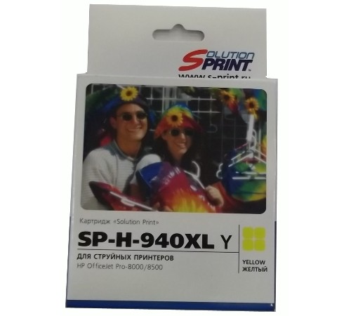 Картридж Sprint SP-H-940XL Y (совместимый, жёлтый, 1400 стр.)