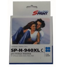 Картридж Sprint SP-H-940XL C (совместимый, голубой, 1400 стр.)