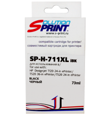 Картридж Sprint SP-H-711 iBk (совместимый, чёрный)
