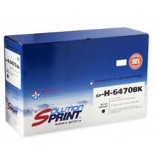 Лазерный картридж Sprint SP-H-Q6470A Bk (совместимый, чёрный, 6000 стр.)