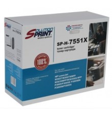 Лазерный картридж Sprint SP-H-7551X CH (совместимый, чёрный, 13000 стр.)