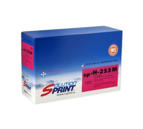Лазерный картридж Sprint SP-H-CE253A M (совместимый, пурпурный, 5000 стр.)
