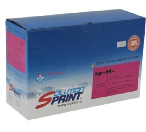 Лазерный картридж Sprint SP-H-CE323A M (совместимый, пурпурный, 1300 стр.)