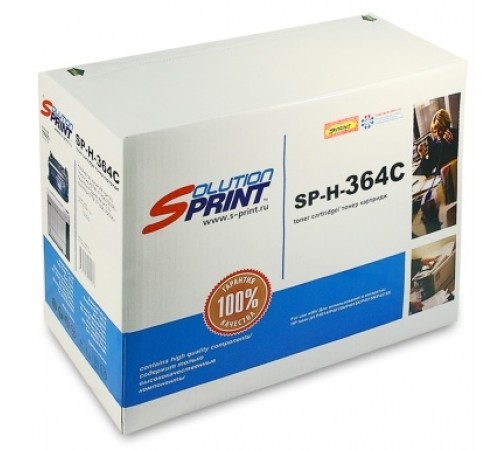Лазерный картридж Sprint SP-H-364C (совместимый, чёрный, 10000 стр.)