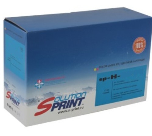 Лазерный картридж Sprint SP-H-CE321A C (совместимый, голубой, 1300 стр.)