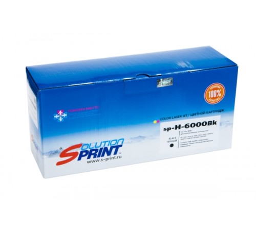 Лазерный картридж Sprint SP-H-Q6000A Bk (совместимый, чёрный, 2500 стр.)