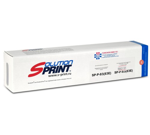 Лазерный картридж Sprint SP-P-83 (совместимый, чёрный, 2500 стр.)
