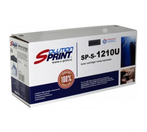 Лазерный картридж Sprint SP-S-1210U (совместимый, чёрный, 2500 стр.)