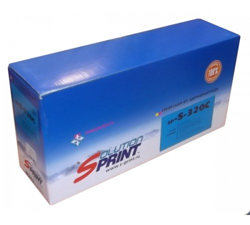 Лазерный картридж Sprint SP-S-320C (совместимый, голубой, 1000 стр.)