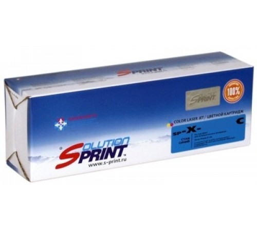 Лазерный картридж Sprint SP-X-6000C (совместимый, голубой, 1000 стр.)