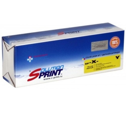 Лазерный картридж Sprint SP-X-6000Y (совместимый, жёлтый, 1000 стр.)