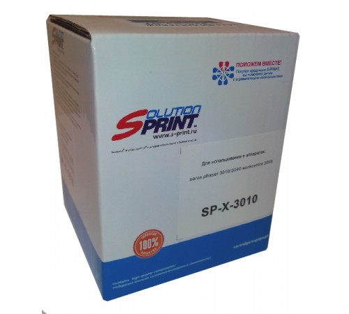 Лазерный картридж Sprint SP-X-3010 (совместимый, чёрный, 2300 стр.)