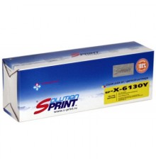 Лазерный картридж Sprint SP-X-6300Y (совместимый, жёлтый, 7000 стр.)