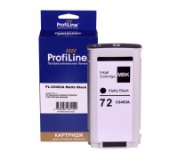 Струйный картридж ProfiLine PL-C9403A №72 для принтеров HP DesignJet T610, T1100, матовый, чёрный
