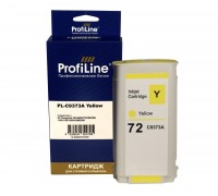 Струйный картридж ProfiLine PL-C9373A (№72) для HP DesignJet T790, T1120ps, T1200, T2300, T1100 MFP, жёлтый