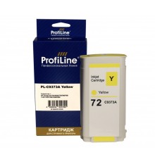 Струйный картридж ProfiLine PL-C9373A (№72) для HP DesignJet T790, T1120ps, T1200, T2300, T1100 MFP, жёлтый