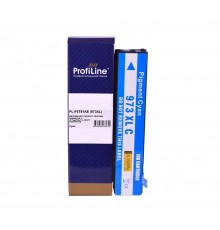 Струйный картридж ProfiLine PL-F6T81AE (№973XL) для принтеров HP PageWide Pro 452, 477, P55250, P57750 с чернилами, голубой