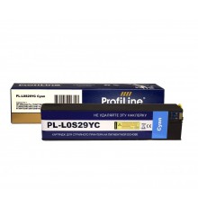 Струйный картридж ProfiLine L0S29YC для принтеров HP PageWide-Pro 552, 577, P55250, P57750 с чернилами, голубой