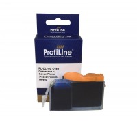 Струйный картридж ProfiLine PL-CLI-8C для принтеров Canon Pixma iP3300, iP6600D, MP950, голубой, водный