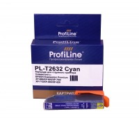 Струйный картридж ProfiLine PL-T2632 для принтеров EPSON Expression Premium XP-600, XP-605, XP-700, XP-710, XP-800, XP-820 с чернилами, голубой