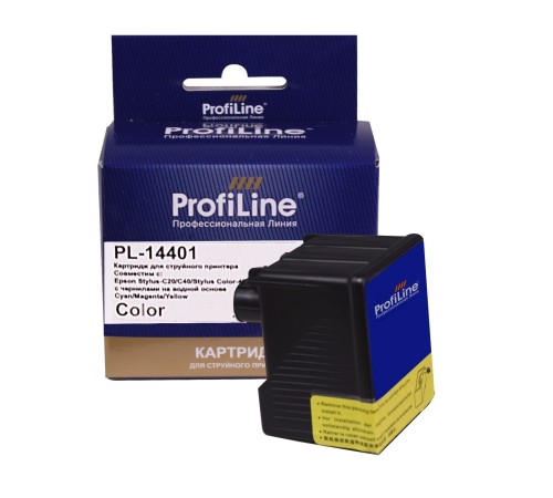 Струйный картридж ProfiLine  PL-14401 для принтеров Epson StylusColor 480, цветной, водный