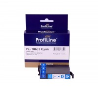 Струйный картридж ProfiLine PL-0632 для принтеров Epson C67, C87, CX3700, CX4100, CX4700, голубой, пигментный