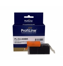 Струйный картридж ProfiLine PL-CLI-426BK для принтеров Canon Pixma IP4840, MG5140, MG5240, MG6140, MG8140, чёрный, водный