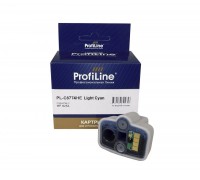Струйный картридж ProfiLine PL-C8774HE №177 для принтеров HP 8253,  светло-голубой, водный