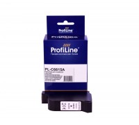 Струйный картридж ProfiLine PL-C6615A для принтеров HP DJ 810C, 840C, 843C, 845C, 920C, 948C, 810C, 3820, PSC 750, 950, 500, чёрный, водный
