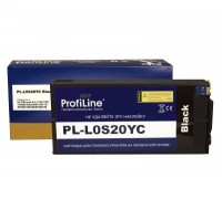 Струйный картридж ProfiLine L0S20YC для принтеров HP PageWide-Pro 552, 577, P55250, P57750 с чернилами, чёрный