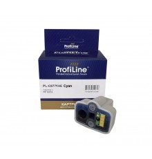 Струйный картридж ProfiLine PL-C8771HE №177 для принтеров HP 8253, голубой, водный