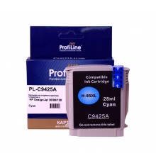 Струйный картридж ProfiLine PL-C9425A (№85) для принтеров HP DesignJet 30, 90, 130 с чернилами, голубой