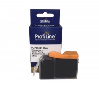 Струйный картридж ProfiLine PL-PGI-5BK для принтеров Canon Pixma iP3300, iP6600D, MP950, чёрный, водный