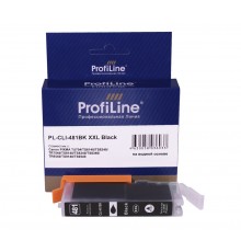 Струйный картридж ProfiLine PL-CLI-481BK XXL для принтеров CANON PIXMA TS6140, TS6240, TR7540, TS8140, TS8240, TR8540 с чернилами, чёрный