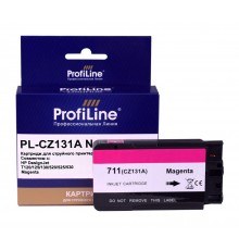 Струйный картридж ProfiLine PL-CZ131A №711 для принтеров HP DESIGNJET T120, T520, пурпурный