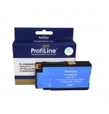Струйный картридж ProfiLine PL-CN046AE №951XL для принтеров HP OfficeJet Pro 251dw, 276dw, 8100, 8600, 8610, 8620e, голубой, пигментный