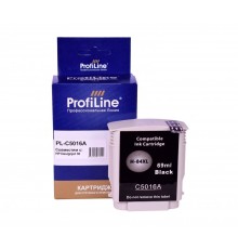 Струйный картридж ProfiLine  PL-C5016A для принтеров HP DesignJet-10, 20, 30, 50, 90, 120, 130 с чернилами, чёрный 69 мл