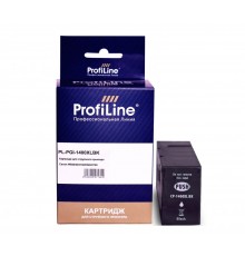 Струйный картридж ProfiLine PL-PGI-1400XLBK для принтеров Canon MB2040, MB2140, MB2340, MB2740 с чернилами, чёрный