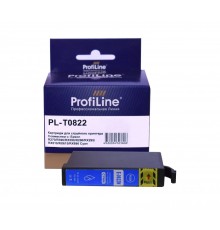 Струйный картридж ProfiLine PL-0822 для принтеров Epson StylusR270, R290, R295, R390, RX590, RX610, RX615, RX690, 1410, голубой, водный
